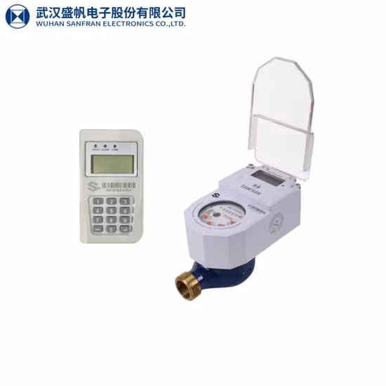 IP68 DN 15 Sts Keypad Prepaid Water Meter
