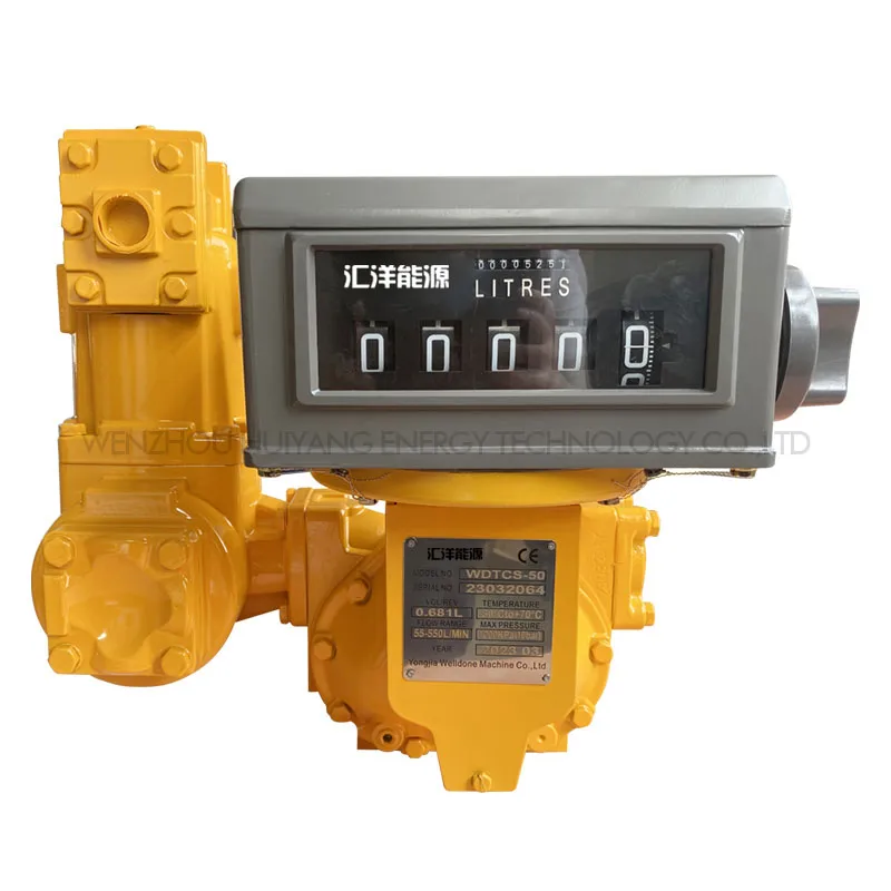 High Accuracy Pd Positive Meter for Petroleum Industry with Mechanical Printer Fuel Gas Transfer Positive Displacement Flow Meter for Diesel Gasoline