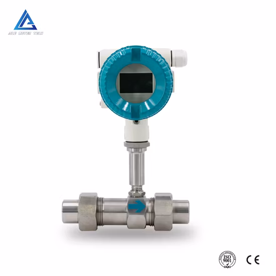 ANSI Flange Connection Oil Flowmeter Liquid Turbine Flow Meter for Diesel