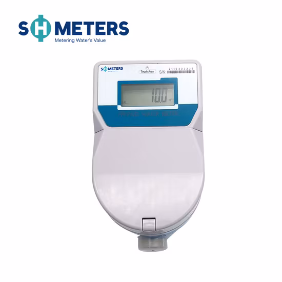 Factory Brass Wet-Dail IC/RF Card Prepaid Digital Valve Control Small Water Flow Meter